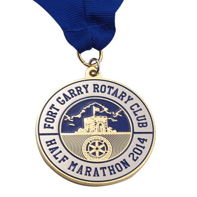Custom half marathon medals