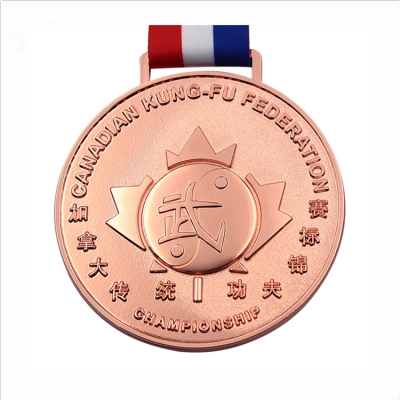 Personalized 3D martial medal