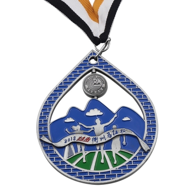 Cheap wholesale revolving alloy medals
