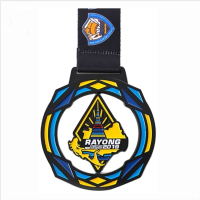 Unique customized spinning medal