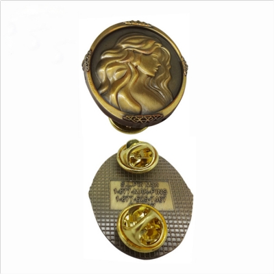 Wholesale custom 3D lapel pins for cheap