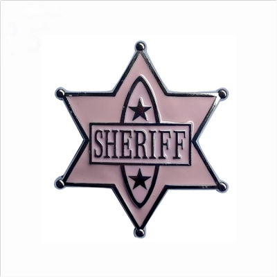 3D casting sheriff badges for cheap