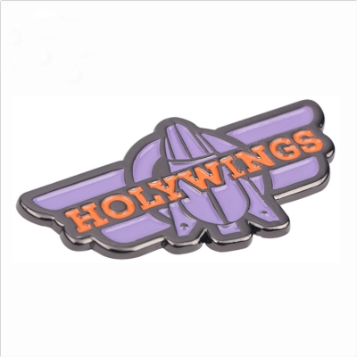 Holy wings lapel pin badges