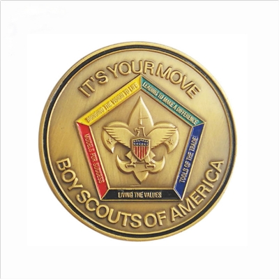 Custom logo club coin