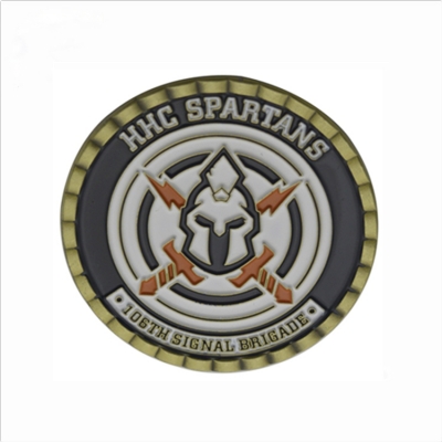 Personalized 3D sports challenge coin 
