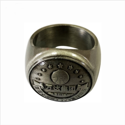 Vintage bespoke metal champion ring