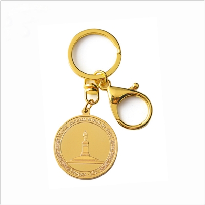 Custom logo hook key ring