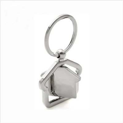 Die casting alloy rotating key chain