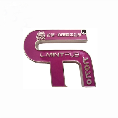 Custom made club metal opener keyring