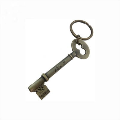 Antique brass skeleton key