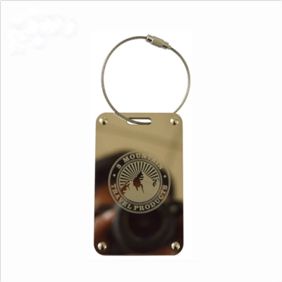High quality stainless steel luggage tag