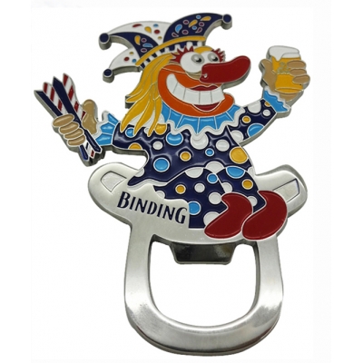 Soft enamel die casting beer opener medals