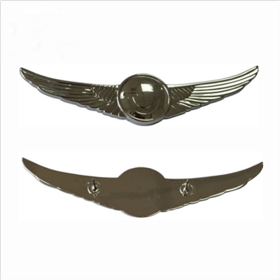 Custom made pilot wing lapel pin