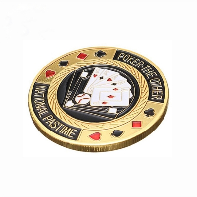 Cheap bulk die casting soft enamel game coins