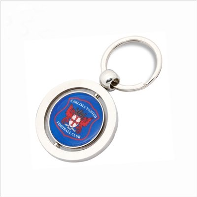 Custom logo spinner key chain manufacturer