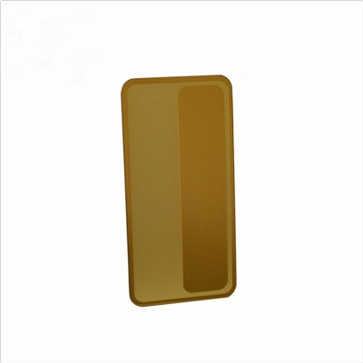 Blank brass name plate