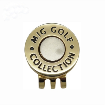 Gold cap clips