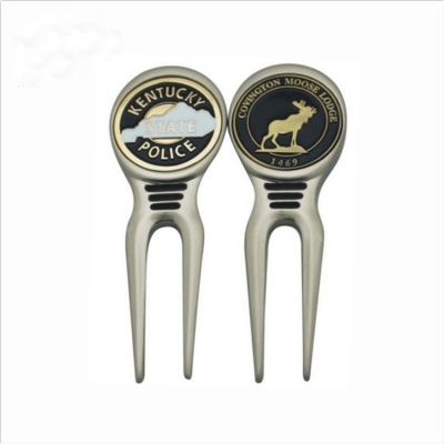 Custom divot tool and ball marker