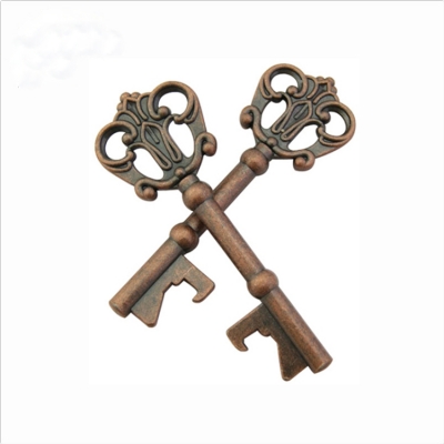 Custom made skeleton key bottle opener