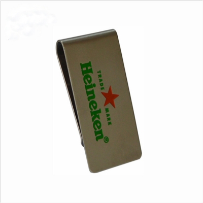 Branded money clip