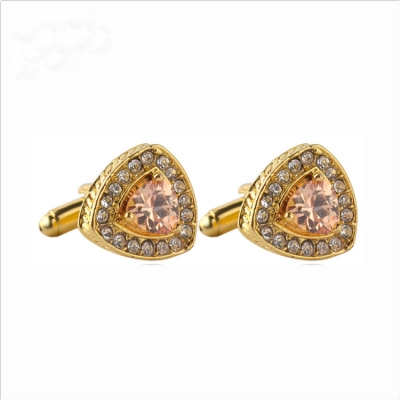 Women's diamond cufflinks