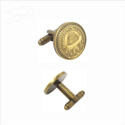 Brass cufflinks