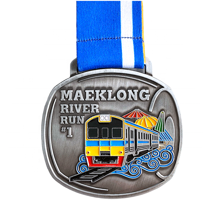 Custom antique zinc alloy medals